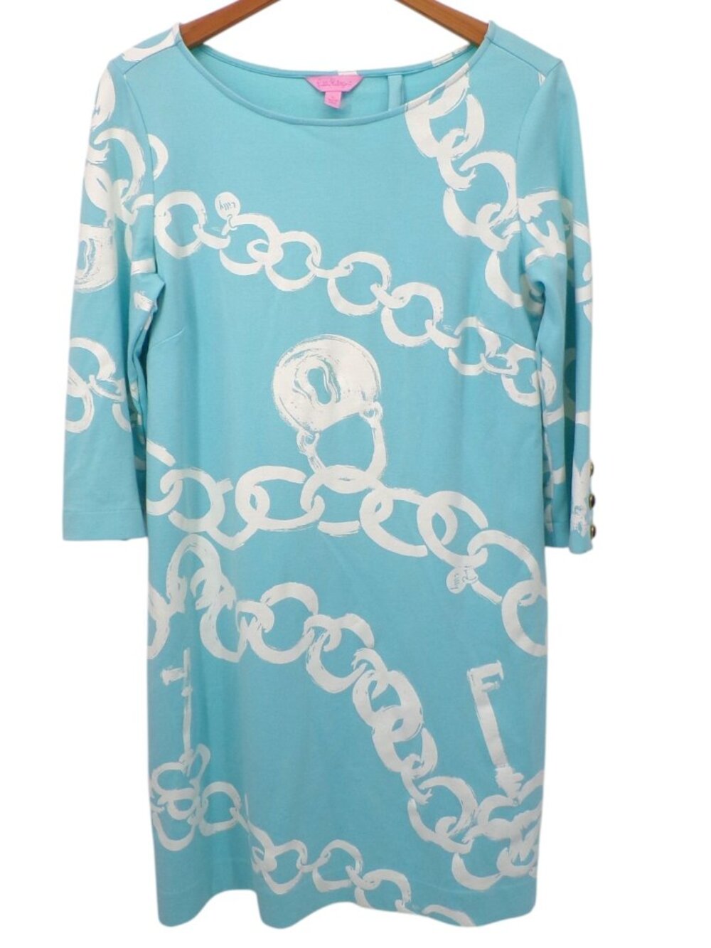 Lilly Pulitzer Jonah Dress Blue Size M